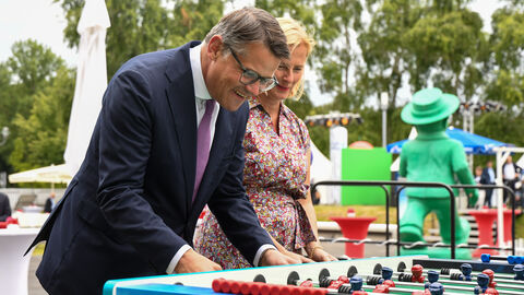 Boris Rhein beim Hessenfest 2022