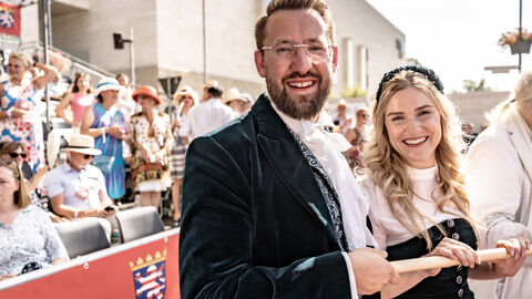 Das Hessentagspaar der Stadt Fulda freut sich auf den Hessentag 2026.